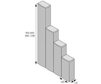 BEST PALISÁDA KADENT výška 600mm STANDARD karamelová BEST PALISÁDA KADENT výška 600mm STANDARD karamelová